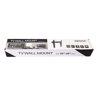 Support mural inclinable pour moniteur TV 32-55, Xantron SLIMLINE-N-44T