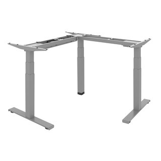 Trépied de table à hauteur réglable gris