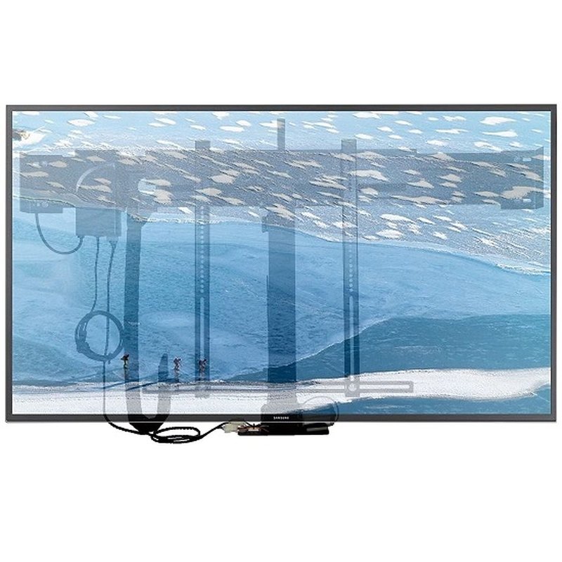 Meuble Tv en bois 50Kg, support pour moniteur, élévateur de moniteur, pc