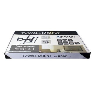 Support mural TV ultra plat pour 32-60 blanc, Xantron SLIMLINE-A-466-W